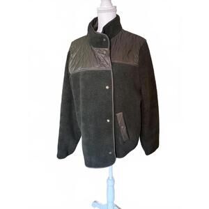 New Women’s Barbour Aspen Faux Fur Coat, Size 2XL